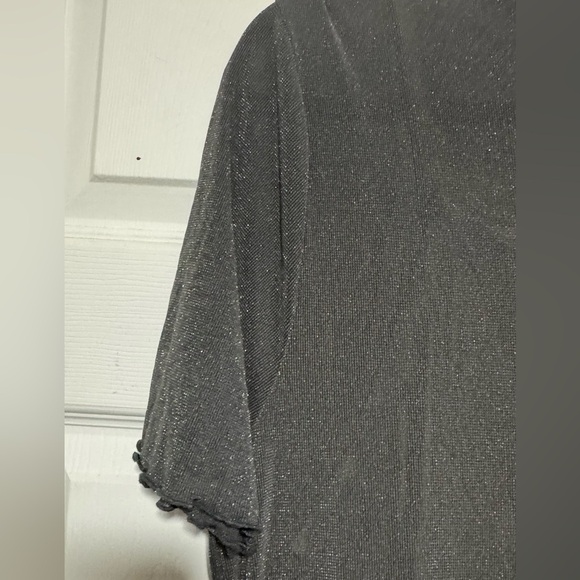 Soncy Black Glitter Sheer Maxi Dress – NWOT Size 3 - Picture 5 of 8